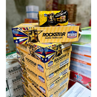 Thùng 24 Lon Nước Tăng Lực Rockstar Chính Hãng