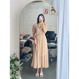 ĐẦM VOAN KEM NÚT (HÌNH THẬT SHOP CHỤP)