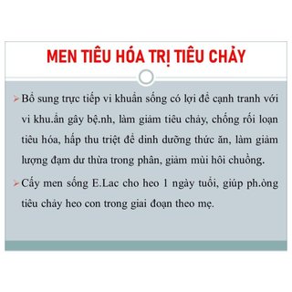 Elac - men tiêu hoá cho thú cưng