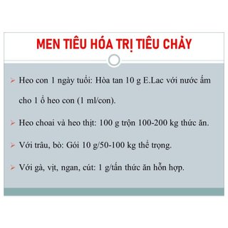 Elac - men tiêu hoá cho thú cưng