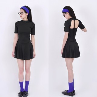 Váy Ngắn Cutout - Back Cutout Close - Fitting Dress - ĐEN [S2]