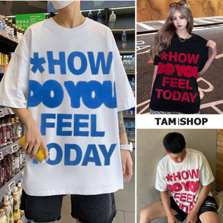 ⭐ Áo Thể Thao Nữ Nam 💥40-85KG💥 Thun Xốp Mè In Nổi HOW DO YOU Cổ Tròn Cộc Tay Co Giãn 4 Chiêu Thời Trang Mùa Hè - TâmShop