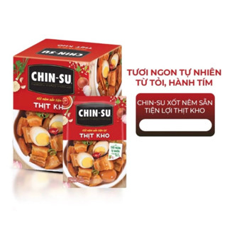 *SALE* Gia vị ướp hoàn chỉnh thịt kho Chin-Su gói 70g (mẫu mới)