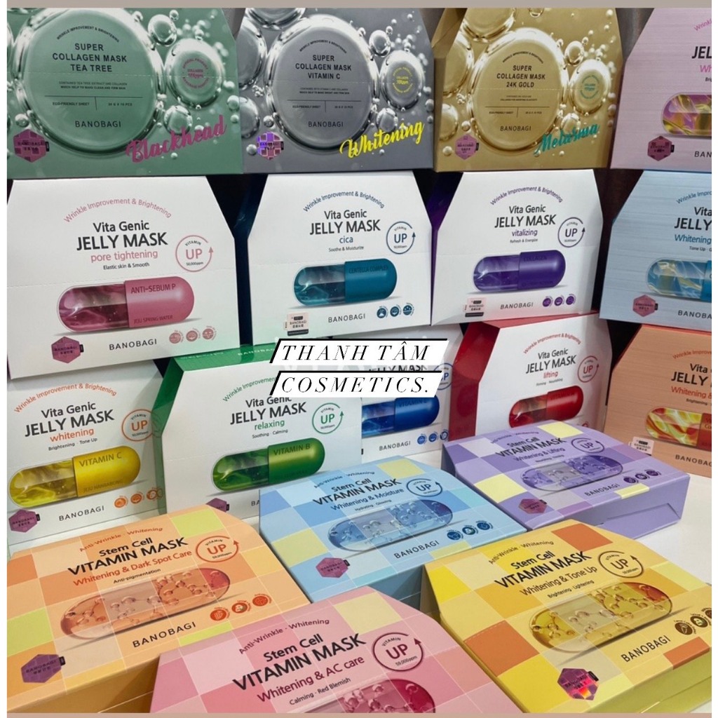 BANOBAGI - Mặt nạ giấy Vita Genic Jelly Mask