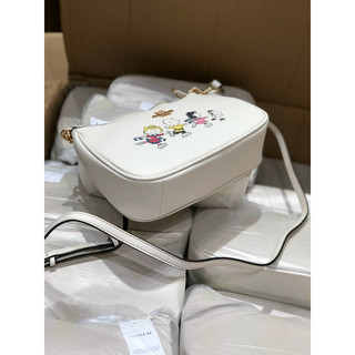 (MS620X)Túi coach teri hoạ tiết snoopy