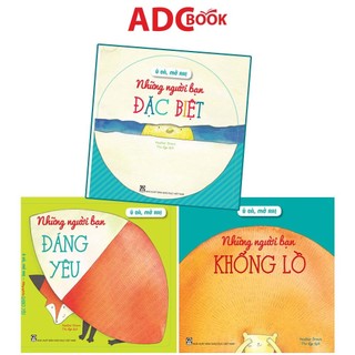 Sách bìa cứng cho bé - ú oà mở ra - phát triển tư duy cho bé