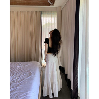 Áo thun croptop khoét lưng [HÌNH THẬT ]
