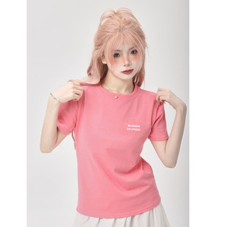 Áo thun baby tee chữ labsion