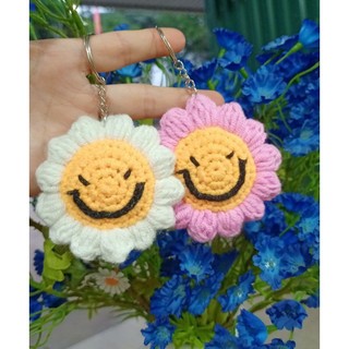 Móc khóa bông hoa - sản phẩm handmade