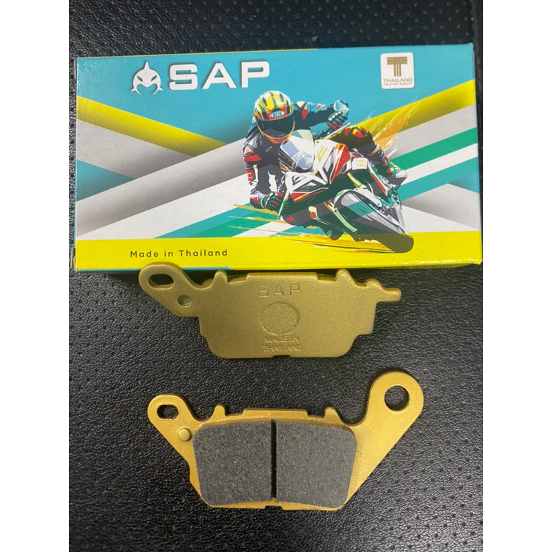 bố thắng (má phanh) xe NVX  Yamaha Hợp Chất Hữu Cơ & Đồng Thương Hiệu SAP Hàng Nhập Thailand