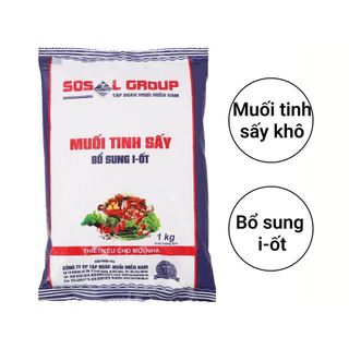 Muối tinh sấy bổ sung I-ốt