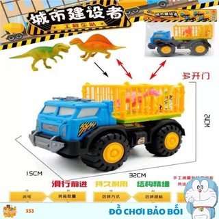Xe kỹ thuật chở khủng long lớn bảo bối 43cm 353