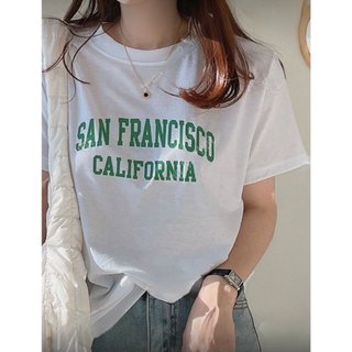 Áo phông San Francisco mềm mại phong cách Hàn Quốc