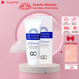 Kem Chống Nắng Nâng Tone,Dưỡng Da Hàn Quốc GC Nature Sun Cream SPF 50+ 60ml