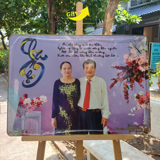 Tranh in theo yêu cầu, kích thước khổ lớn, thiết kế theo yêu cầu, chất liệu gỗ in tráng gương