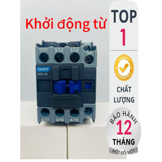 Khởi động bộ từ contactor NXC 9A 12A 18A 22A 32A 40A điện áp điều khiển 220VAC,380VAC, Hãng Chint 9A 12A 18A 22A 32A 40A