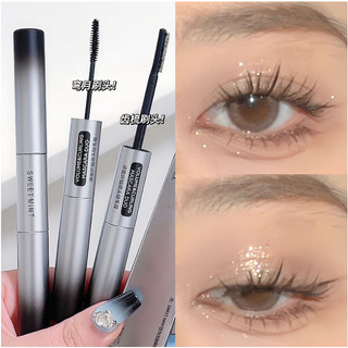 Chuốt mi sweet mint 2 đầu mascara double head eye black dài mi cong mi