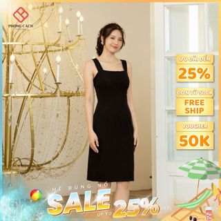 Đầm thiết kế 2 dây cúp ngực SD1386 Phong Cách SaiGon