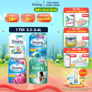 Nước Xả Vải Downy Nhiều Mùi Hương Túi 2.3L/ 2.35L