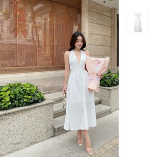 Đầm Dài Nữ Boho Maxi Dress, Chất Vải Kate Thoải Mái, WDD001, SOMEHOW