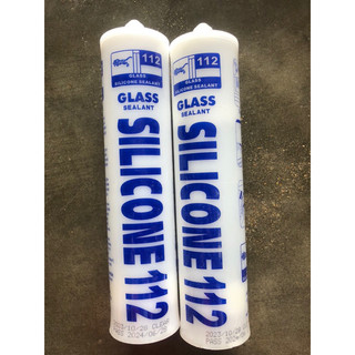 Keo silicone 112 con cọp trắng trong giá rẻ siêu bền chắc , dụng cụ bắn keo