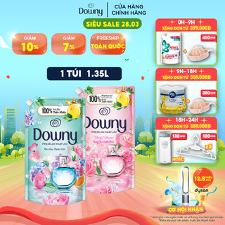 Nước Xả Vải Downy Túi 1.35L