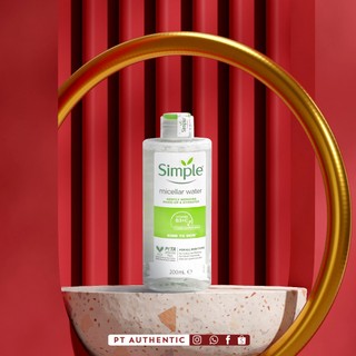 [MẪU MỚI] NƯỚC TẨY TRANG SIMPLE MICELLAR CLEANSING WATER 200ml