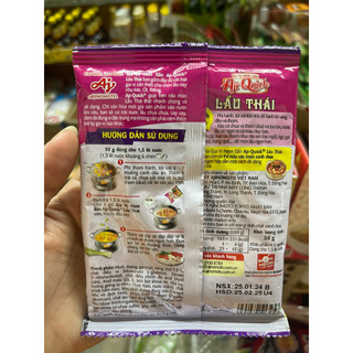 Gia vị LẨU THÁI Aji-quick (gói 50gr)