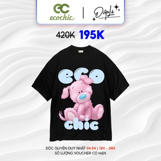  Áo Phông ECOCHIC SWEETIE PUPPY Tee Local Brand Chính Hãng Unisex Oversize Premium Cotton F873