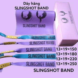 dây cao su tím slingshot band dài 18cm chính hãng lựa chọn