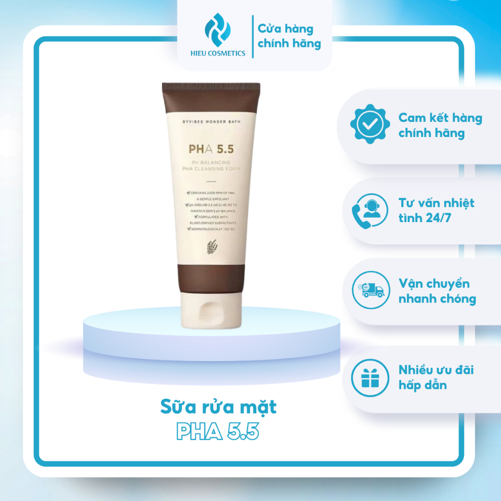 Sữa rửa mặt PHA 5.5 Cleansing Foam 150ml