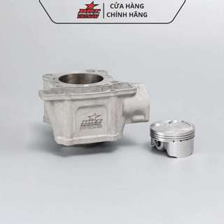  Lòng nhôm nén BRT mạ Ceramic + Piston BRT 63mm Sonic  Winner  CBR150 - Hàng chính hãng 