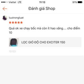 LỌC GIÓ ĐỘ CHO EXCITER 135 - 150