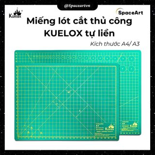 Bảng kê cắt kỹ thuật tự liền dẻo Cutting mat Kuelox khổ A3/ A4
