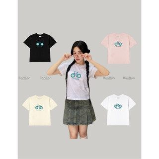 Áo thun BaBy Tee, áo phông nữ ngắn tay, cổ tròn, 100% cotton co giãn 2 chiều BonBon ABBH45