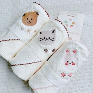 Khăn/ Chăn ủ cho bé 80*80cm MONONA mềm mịn dễ thương cho bé