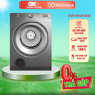 Edv854n3sb - máy sấy thông hơi electrolux 8.5 kg edv854n3sb - giao toàn quốc