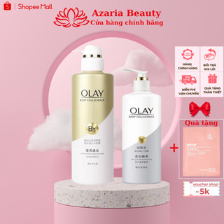 Sữa Tắm OLAY B3+ Siêu Dưỡng Trắng Da, Cấp Ẩm Và Đàn Hồi Cho Da - Chai 500ml