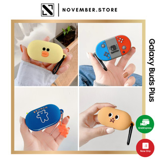 Ốp case cho Samsung Galaxy Buds Plus / Buds+ dẻo đáng yêu - Tặng kèm móc treo
