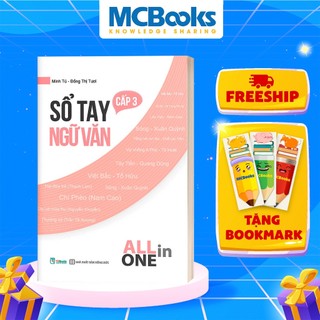 Sách - Sổ tay ngữ văn cấp 3 - All in one