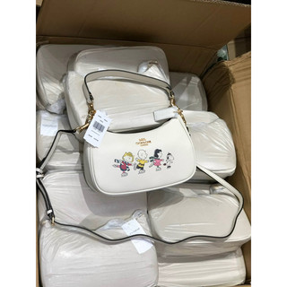 (MS620X)Túi coach teri hoạ tiết snoopy
