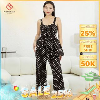 Set bộ đồ áo peplum quần dài SJ1168 Phong Cách SAIGON