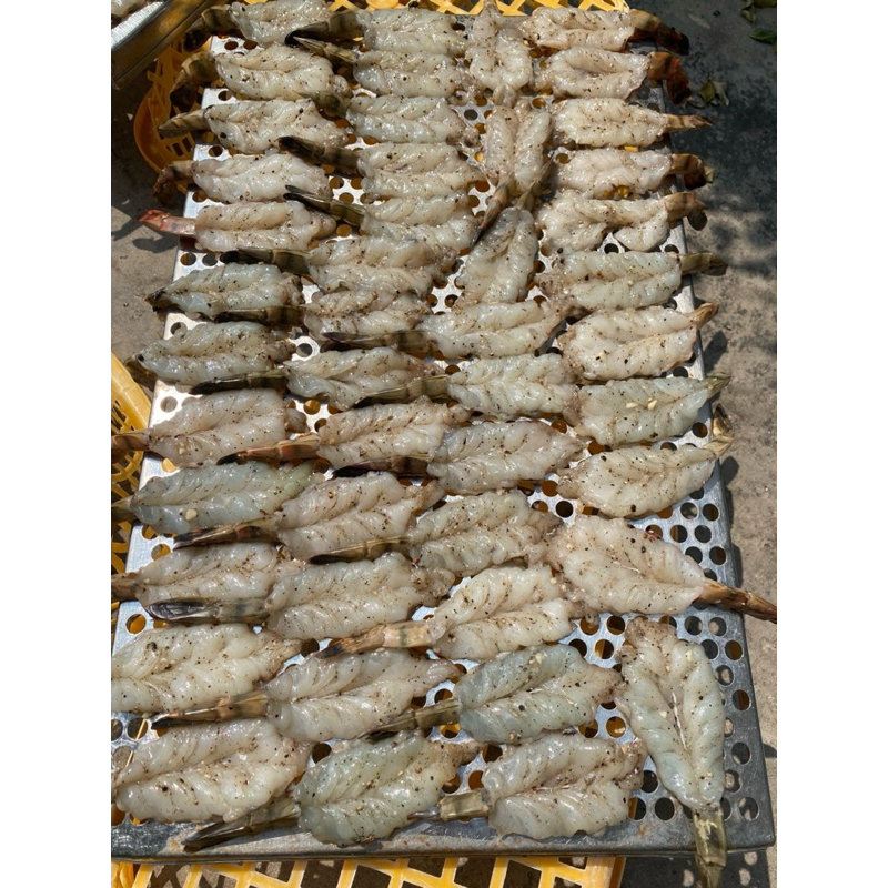 TÔM SÚ TẨM TIÊU XẺ KHÔ 250G