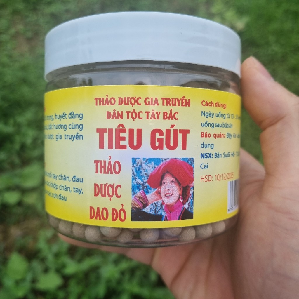 Tiêu Gút - Thảo Dược dân tộc Dao Đỏ (Hộp 300gram)
