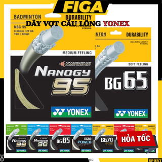 Dây Vợt Cầu Lông yonex bg65 65ti bg66u bg80power bg98 99 Siêu Bền CV01