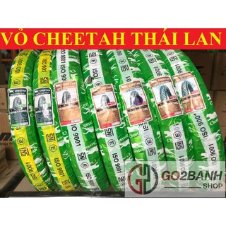 Vỏ Cheetah Thái Lan 60-70-80/90/17 Gai Michelin City Grip Pro vỏ trước/sau Sirius, Exciter, Future125 không ruột