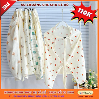 Áo choàng cho bé bú