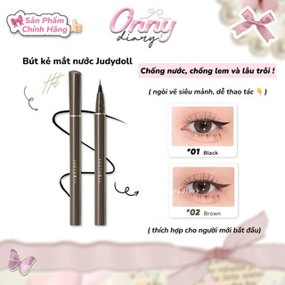   SẴN-Hỏa Tốc  Bút kẻ mắt eyeliner Judydoll phiên bản mới ngòi vẽ siêu mảnh không nhoè chống nước lâu trôi 