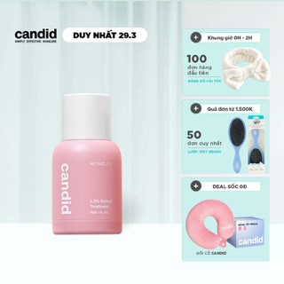 Hoạt Chất Retinol 0.5% Chống Lão Hóa & Cải Thiện Nếp Nhăn CANDID 0.5% Retinol Treatment 30ml