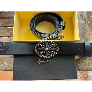 Thắt lưng Chrome Hearts da thật Fullbox